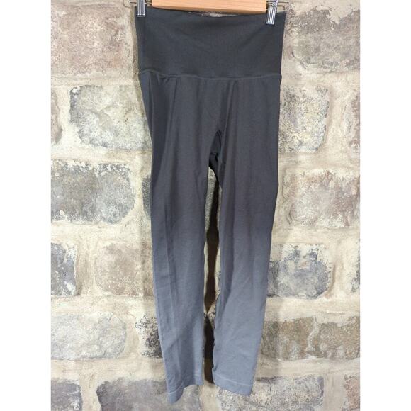 Yelete Leggings Woman's Small Gray Ombre High Waist Workout Yoga Athletic - Picture 1 of 9